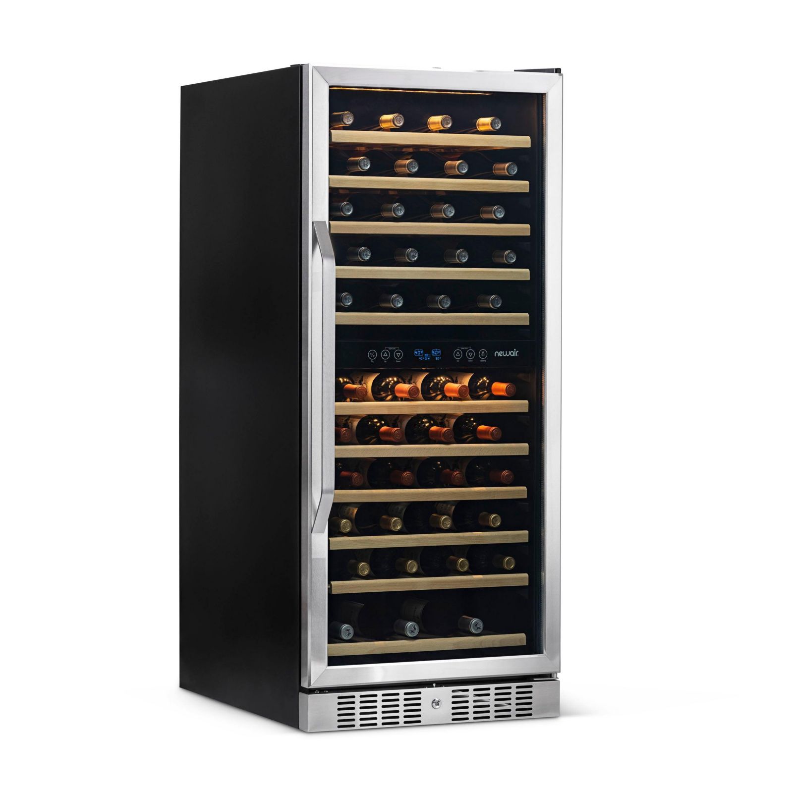 Newair 116-Bottle 27" Built-In Dual Zone Wine Fridge