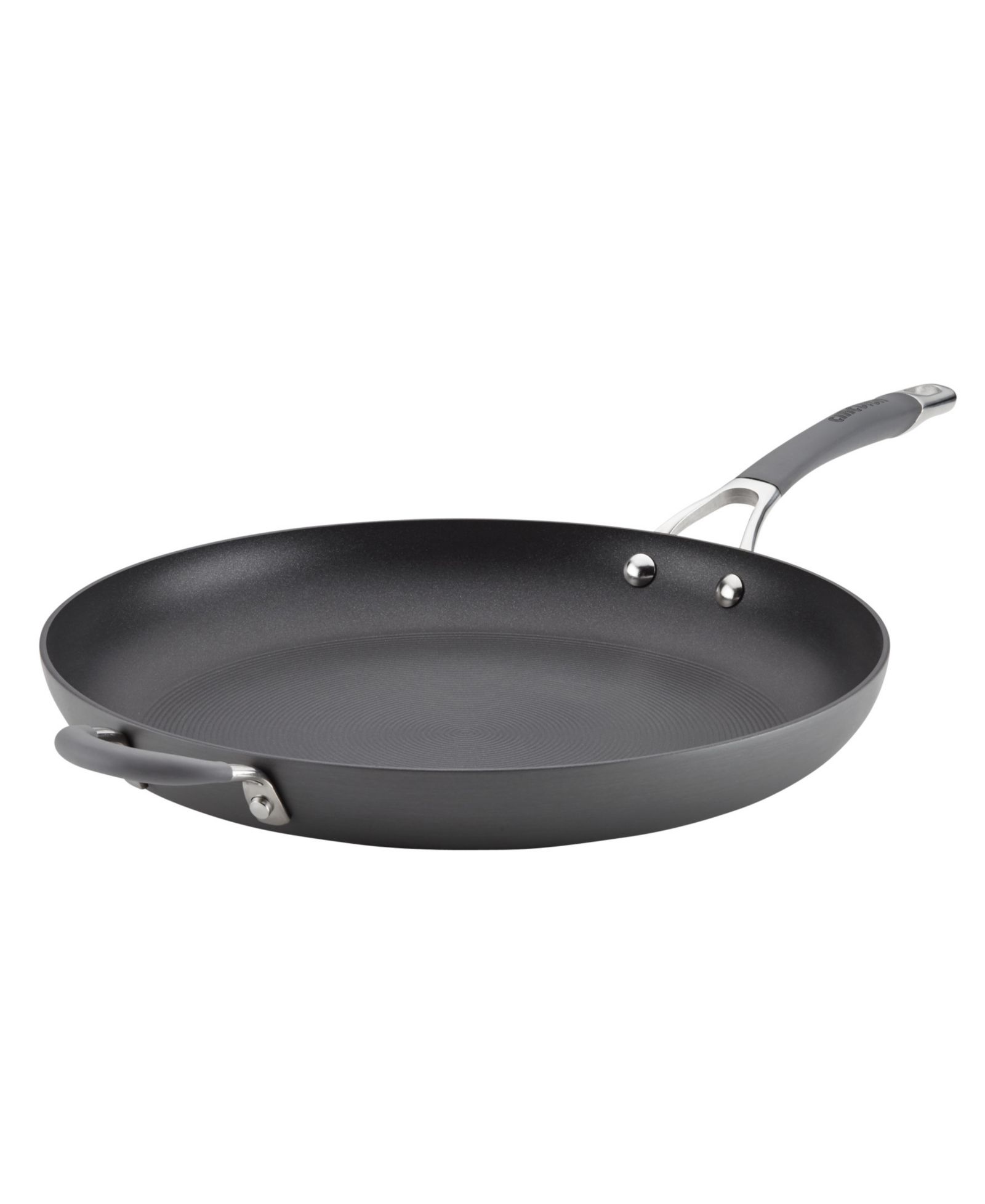 Circulon сковорода Circulon Radiance Hard Anodized Aluminum Nonstick 14" с вспомогательной ручкой