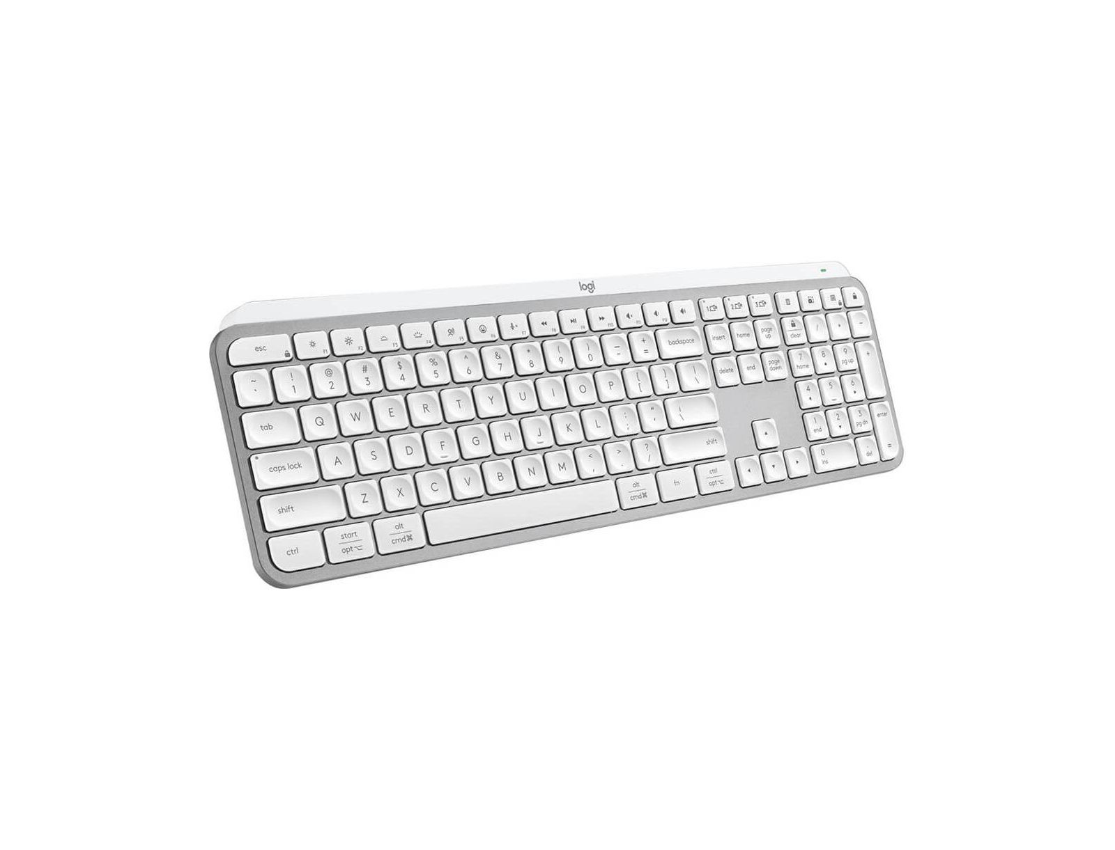 Logitech MX Keys S Wireless Low-Profile Backlit Keyboard Compatible with PC and Mac