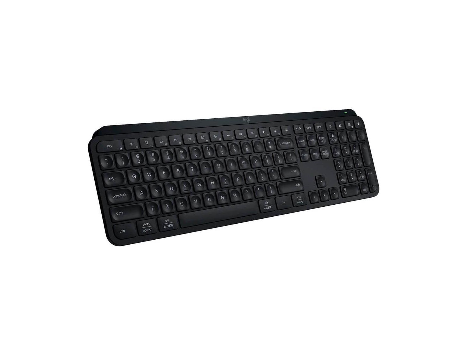 Logitech MX Keys S Wireless Low-Profile Rechargeable Keyboard for PC and Mac
