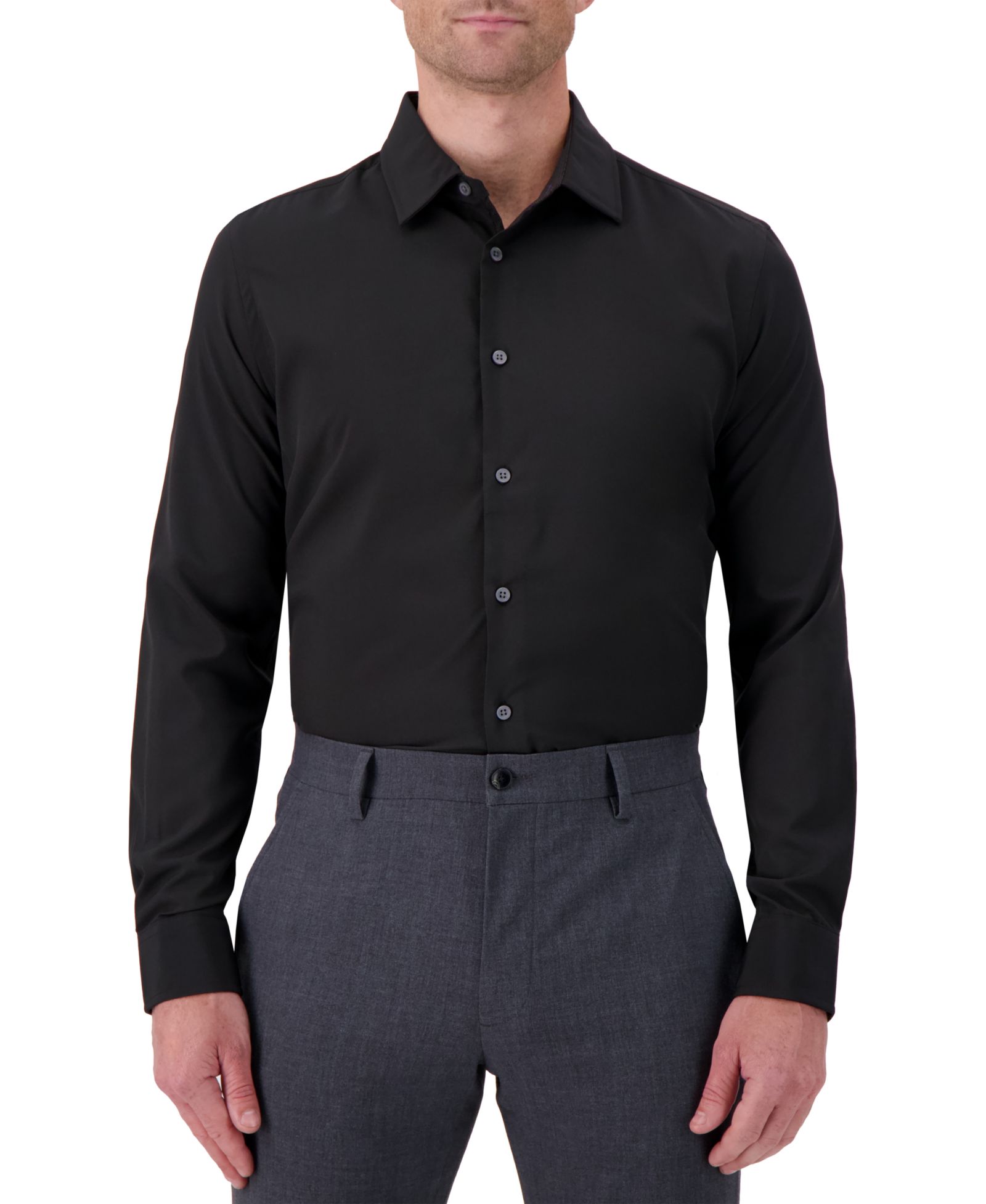 Мужская рубашка Report Collection Slim-Fit Solid Woven