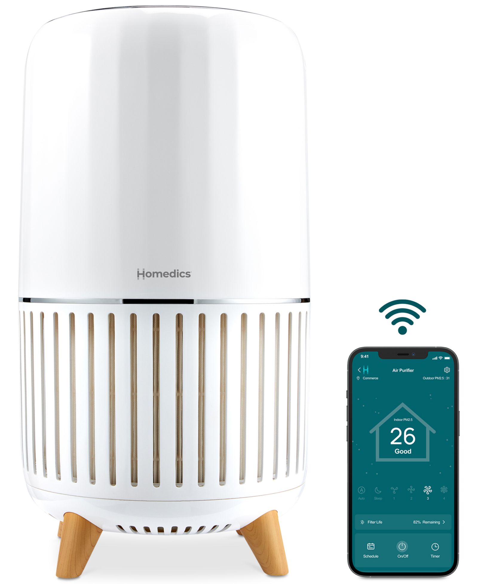 Homedics Smart Air Purifier T200