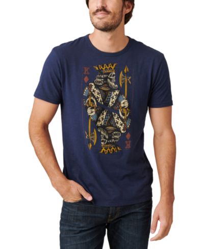 Мужская футболка Lucky Brand King of Diamonds с коротким рукавом