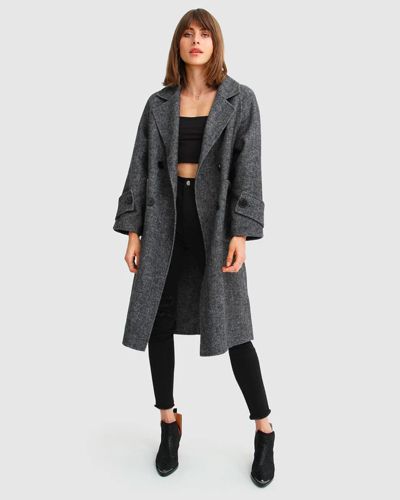 Belle & Bloom Женское пальто из смесовой шерсти Rumour Has It Oversized