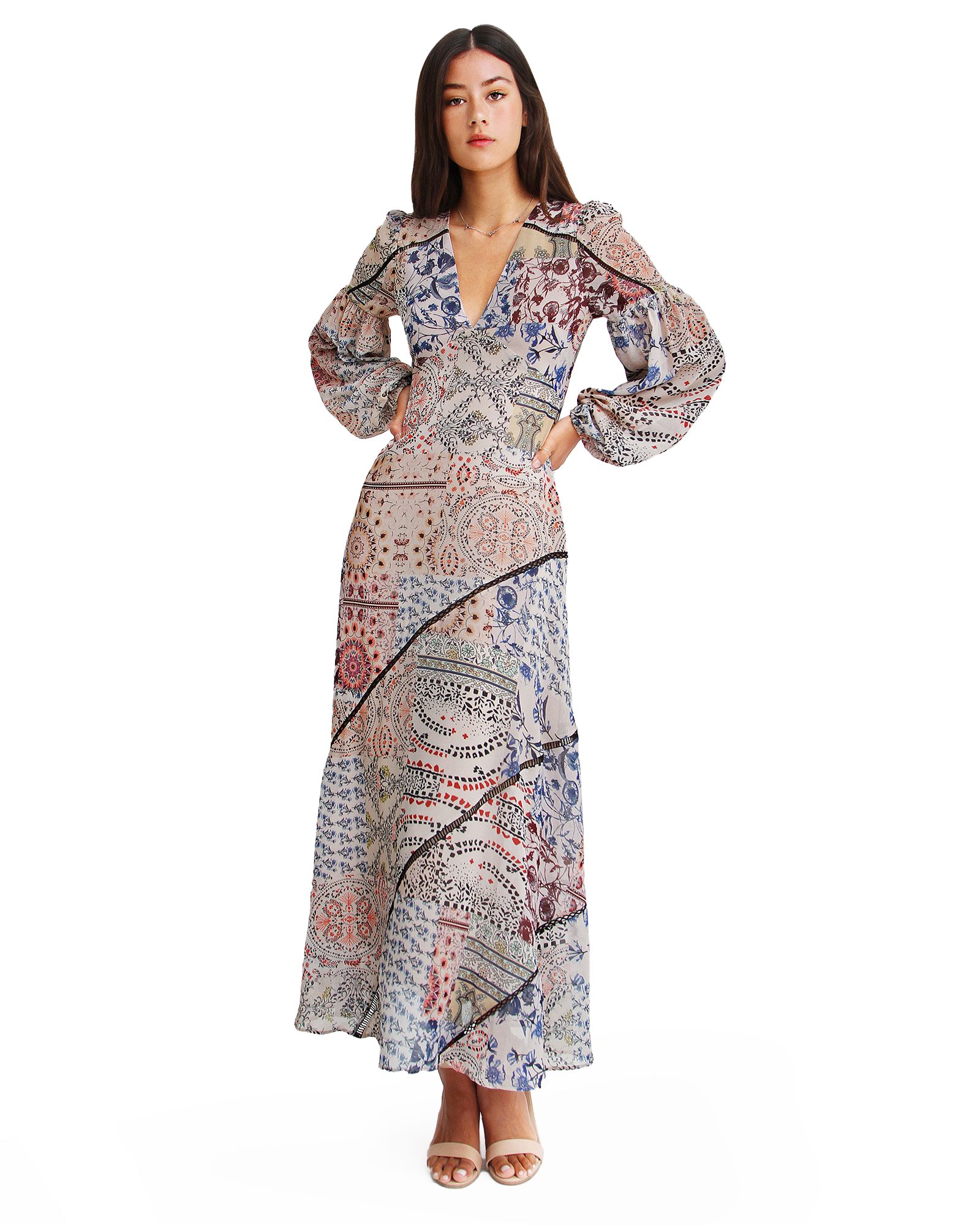 belle & bloom Women's In Your Dreams Maxi Dress