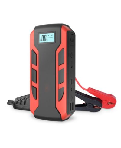 Портативный пусковой механизм Alpha Digital для автомобиля: 800A Peak- 10,000mAh 6.0L Gas/3.0L Diesel
