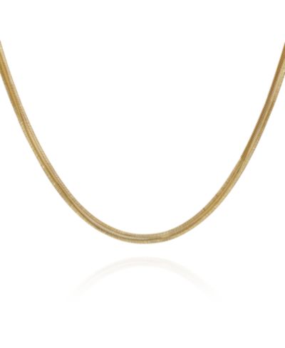 Классическая золотистая цепь-змея Vince Camuto, 18" + 2" удлинитель