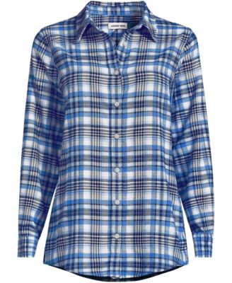 Bright french blue plaid