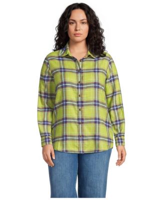Chartreuse multi plaid