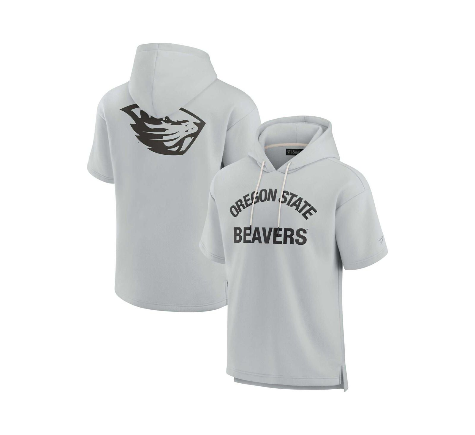 Мужской и женский худи Fanatics Signature Oregon State Beavers Gray Fleece