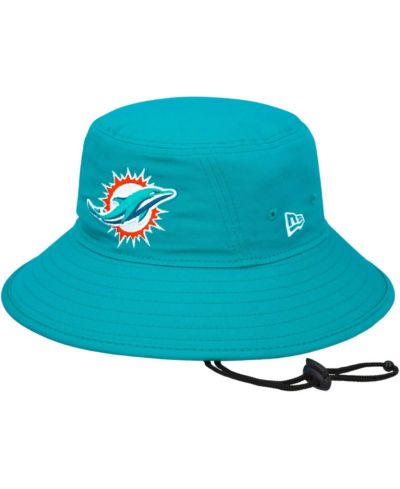 Мужская панама New Era Aqua Miami Dolphins Main Bucket Hat