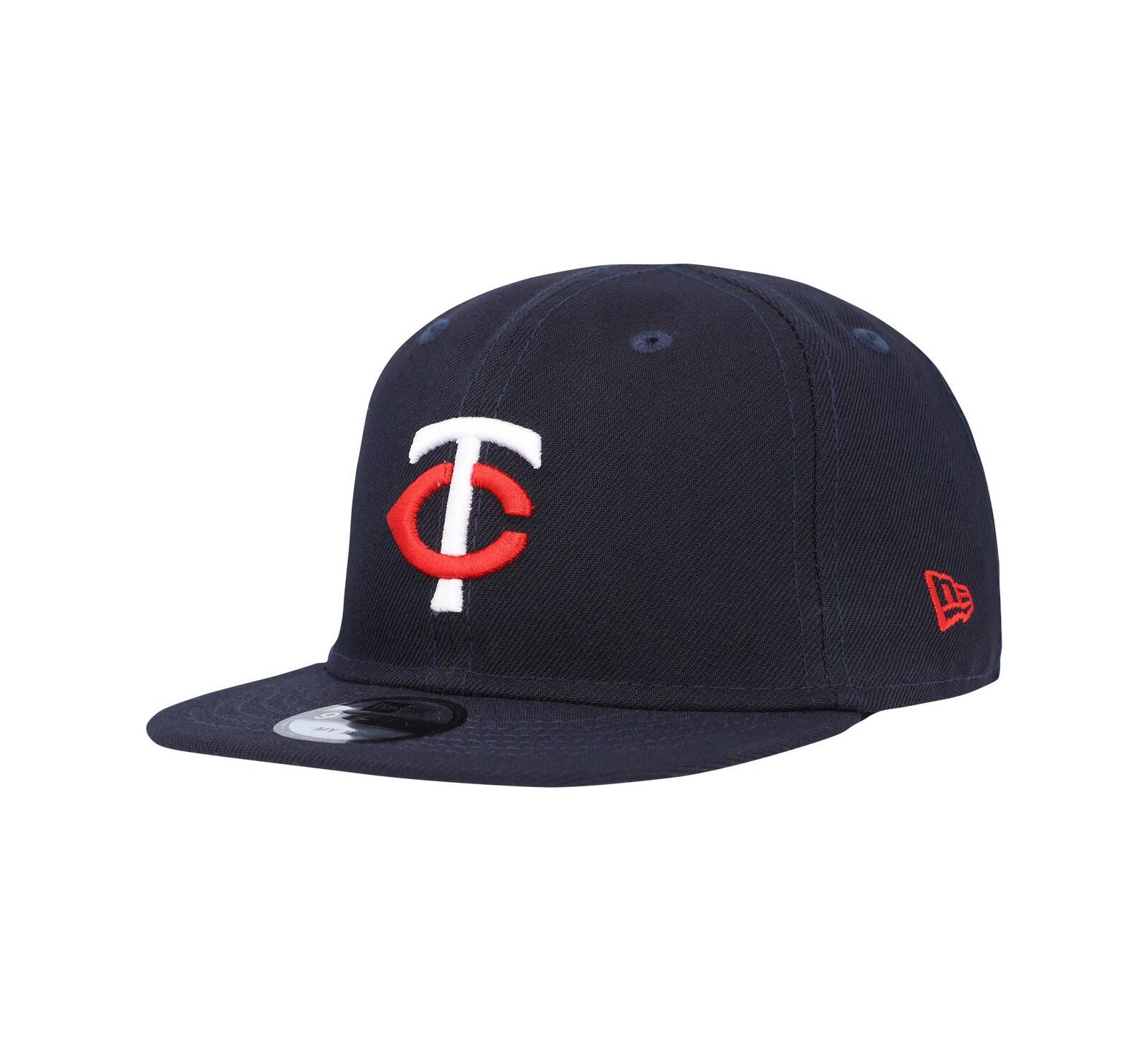 New Era детская регулируемая кепка 9FIFTY Minnesota Twins Navy для мальчиков и девочек