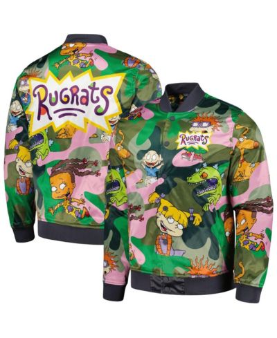 Мужская куртка Freeze Max Camo Rugrats Graphic Satin Full-Snap