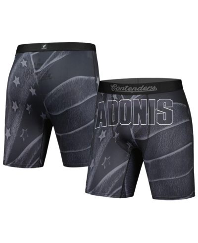 Men's Contenders Clothing Black Creed III Adonis Flag Boxer Briefs