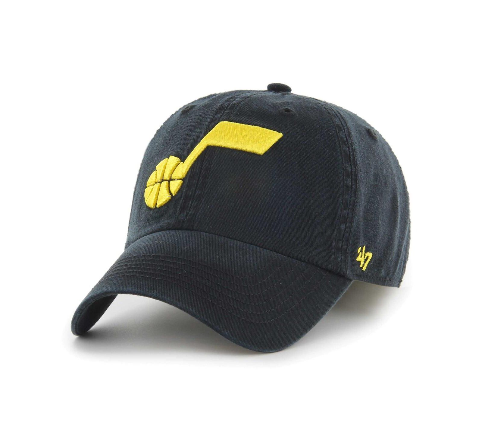 Men's '47 Brand Black Utah Jazz Classic Franchise Fitted Hat
