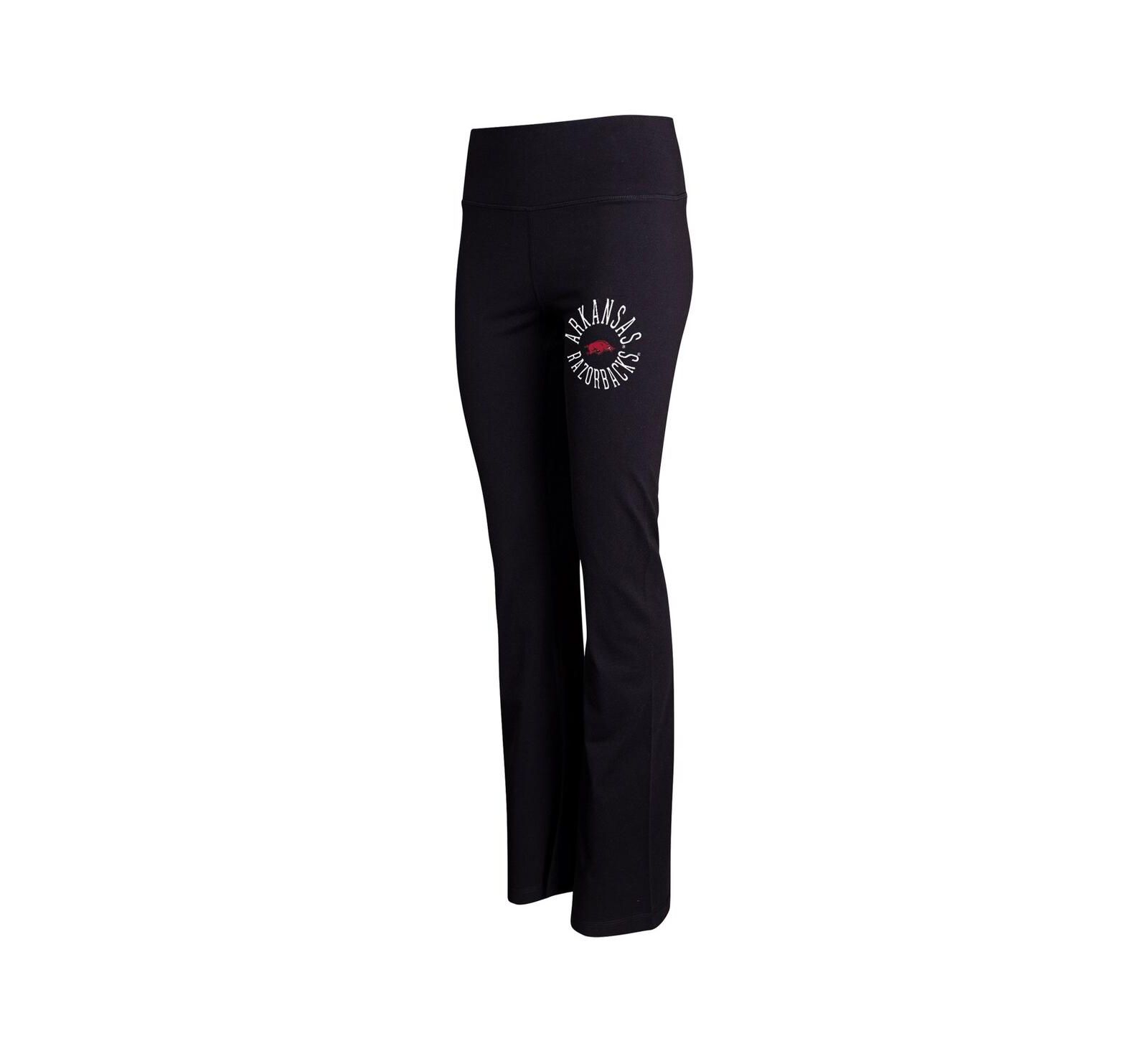 Women's Concepts Sport Black Arkansas Razorbacks Enclave Tri-Blend Flared Leggings