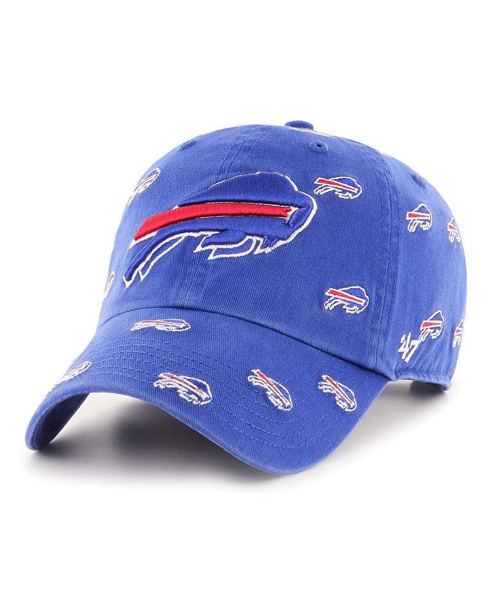 Регулируемая кепка '47 Brand Royal Buffalo Bills Confetti Clean Up для мужчин и женщин