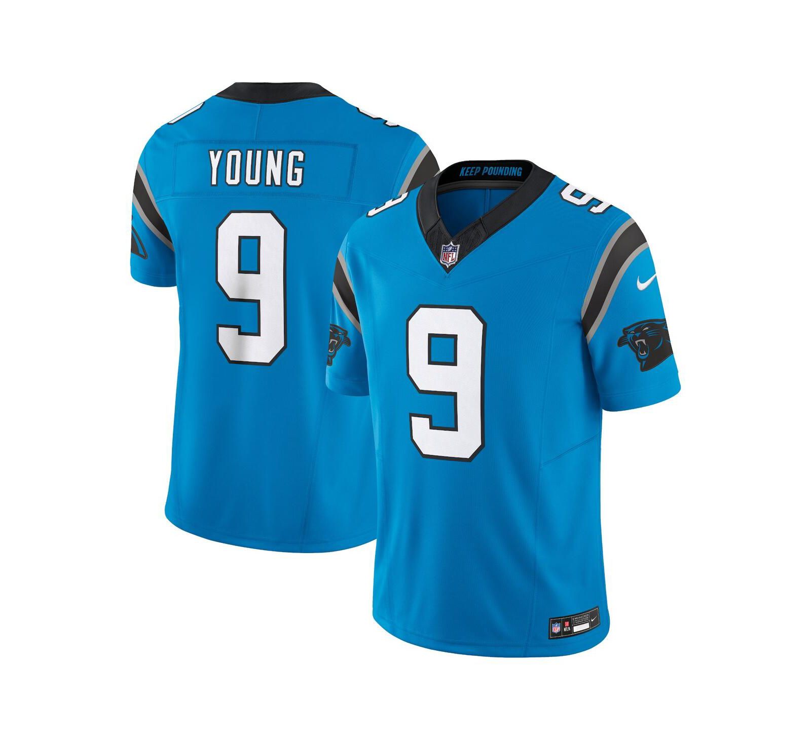 Nike Мужской Bryce Young Carolina Panthers Vapor F.U.S.E. Limited Jersey