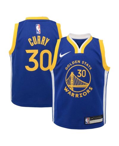 Детская джерси Nike Stephen Curry Royal Golden State Warriors Swingman Player - Icon Edition