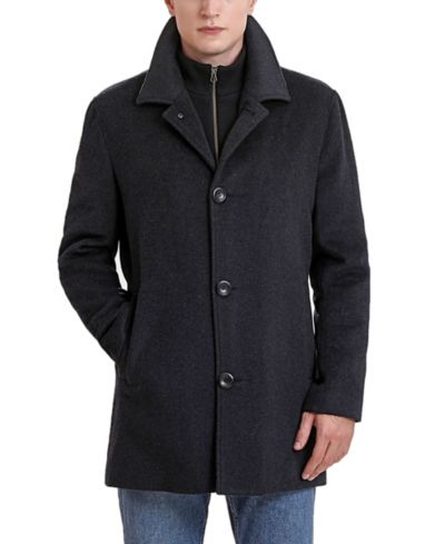 BGSD Men's Men Justin Wool Blend Car Coat