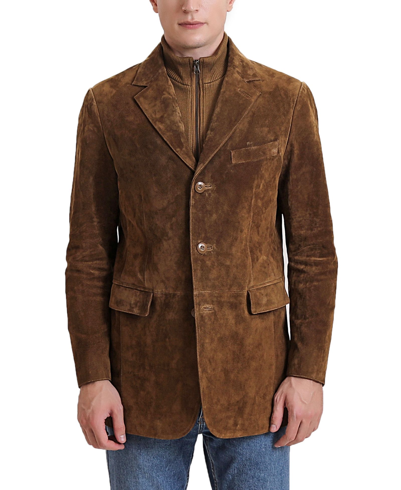 Блейзер BGSD Men's из замши