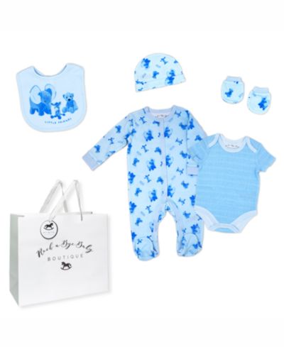 Комплект одежды для новорожденных Rock-A-Bye Baby Boutique Little Friends, 6 предметов