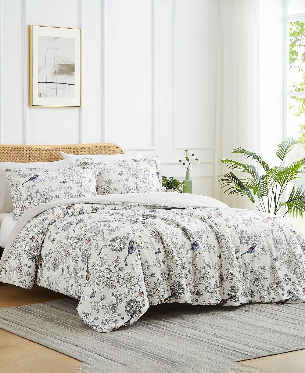 Southshore Fine Linens Bayberry Microfiber 3 Piece Duvet Cover Set, King