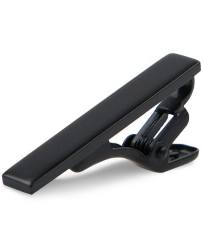 Мужской зажим для галстука ConStruct Solid Black 1.5"