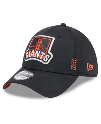Кепка New Era Men's Black San Francisco Giants 2024 Clubhouse 39THIRTY Flex Fit