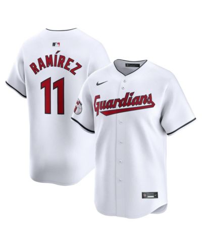 Nike Мужская джерси Cleveland Guardians Home Limited Player Jose Ramirez белая