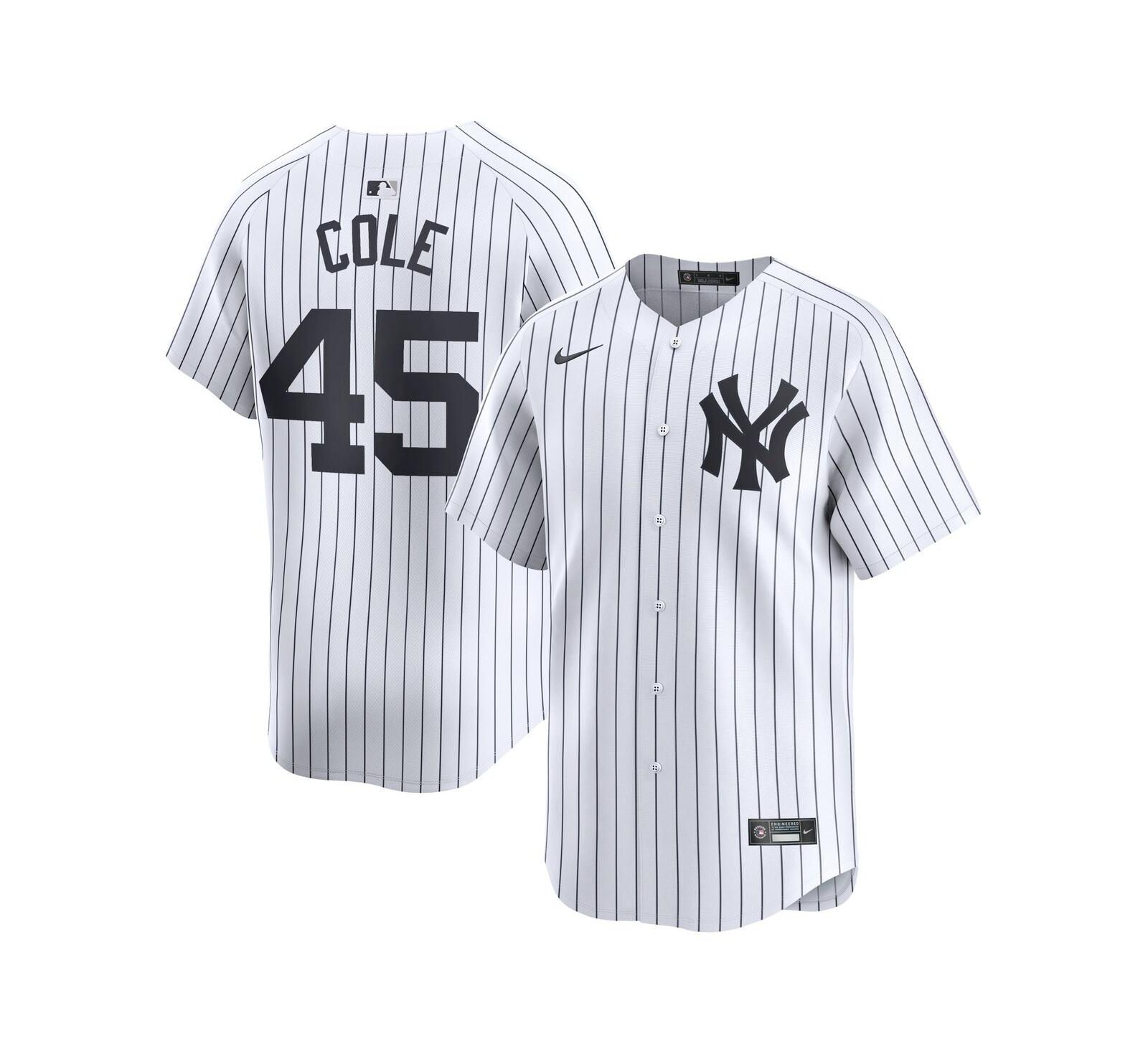 Мужская джерси Nike Gerrit Cole White New York Yankees Home Limited Player Jersey
