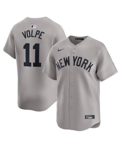 Nike Мужская игровая джерси New York Yankees Anthony Volpe, белая