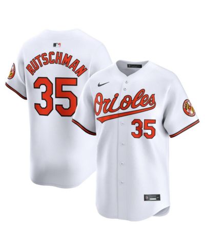 Nike Мужская джерси Nike Adley Rutschman Baltimore Orioles Home Limited Player белая