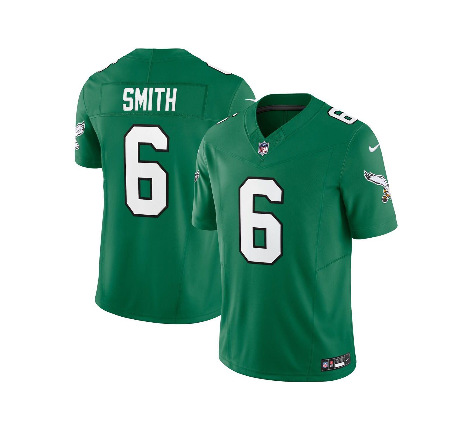 Nike Men's DeVonta Smith Kelly Philadelphia Eagles Vapor F.U.S.E. Limited Jersey