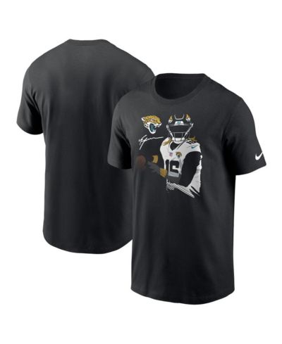 Men's Nike Trevor Lawrence Black Jacksonville Jaguars Player Graphic T-shirt