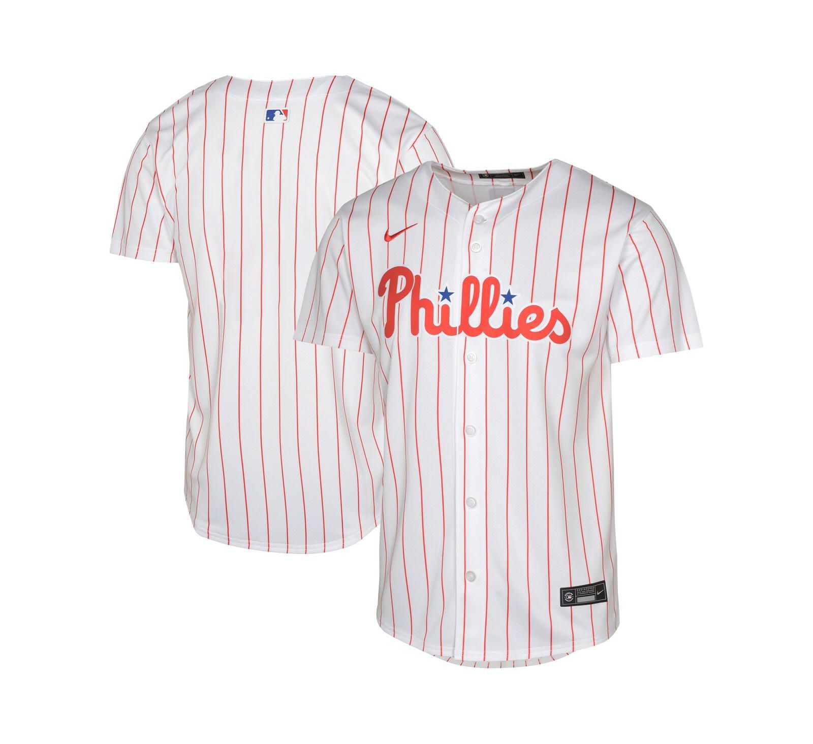 Nike джерси Nike для детей White Philadelphia Phillies Home Blank Limited
