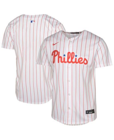 Nike джерси Nike для детей White Philadelphia Phillies Home Blank Limited