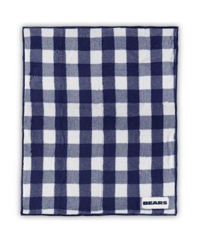 Chicago Bears 50'' x 60'' Buffalo Check Frosty Fleece Blanket