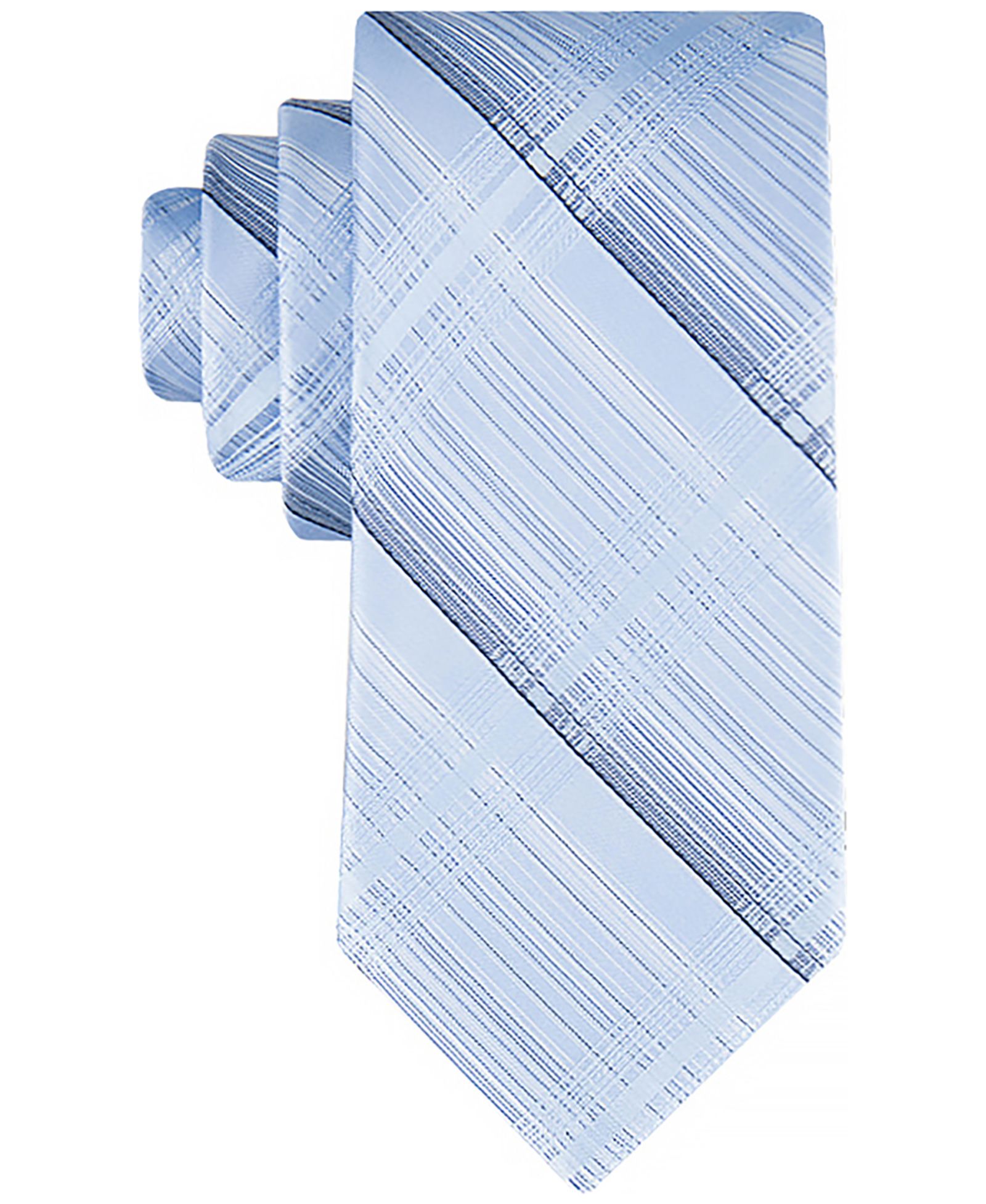 Calvin Klein Men's Ansel Shaded Plaid Tie