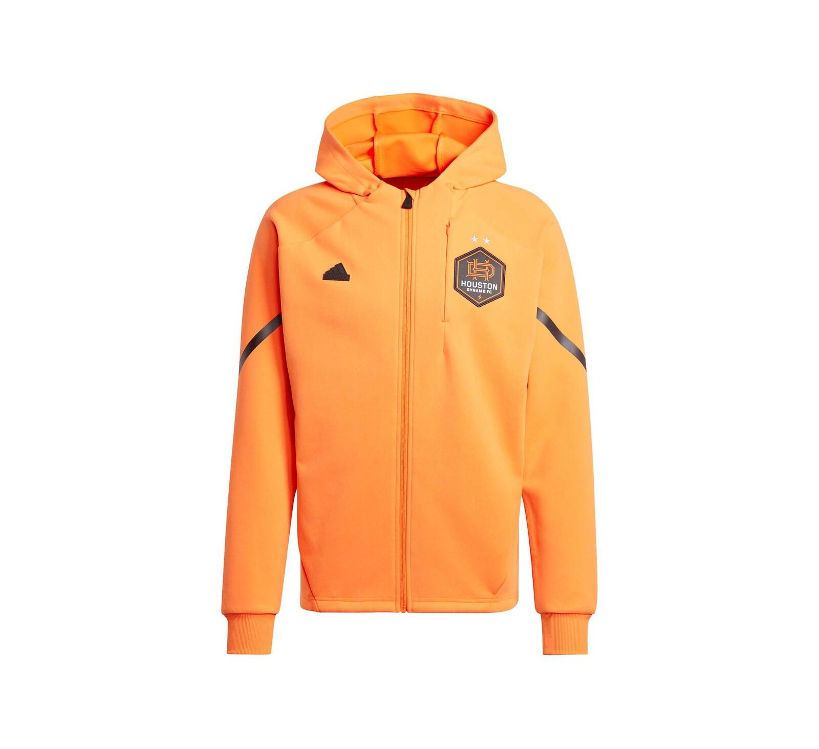 Мужская ветровка Adidas Orange Houston Dynamo FC 2024