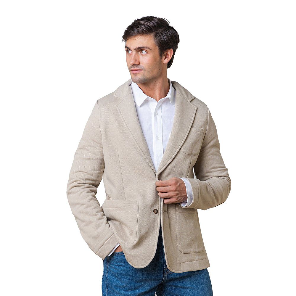 Блейзер Hope & Henry Men's Fleece с накладками на локтях