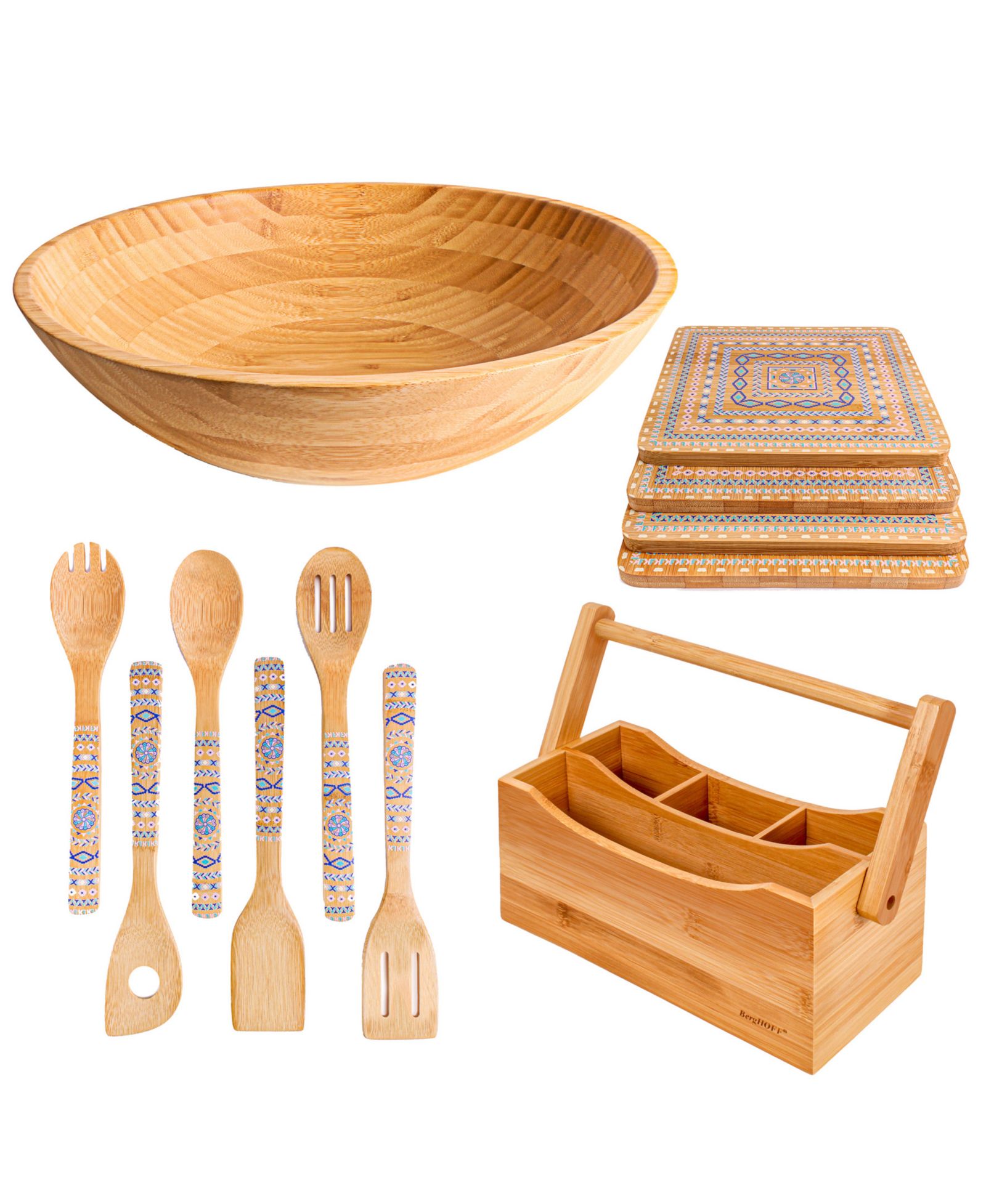 Набор для вечеринок BergHOFF Bamboo 12 Piece