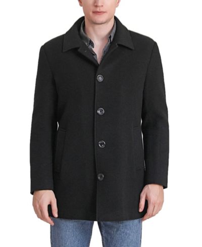 BGSD Men's Men Cole Wool Blend Car Coat