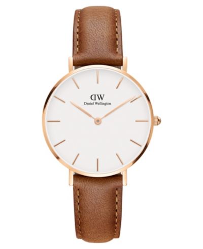 Женские часы Daniel Wellington Petite Durham Brown Leather 32mm