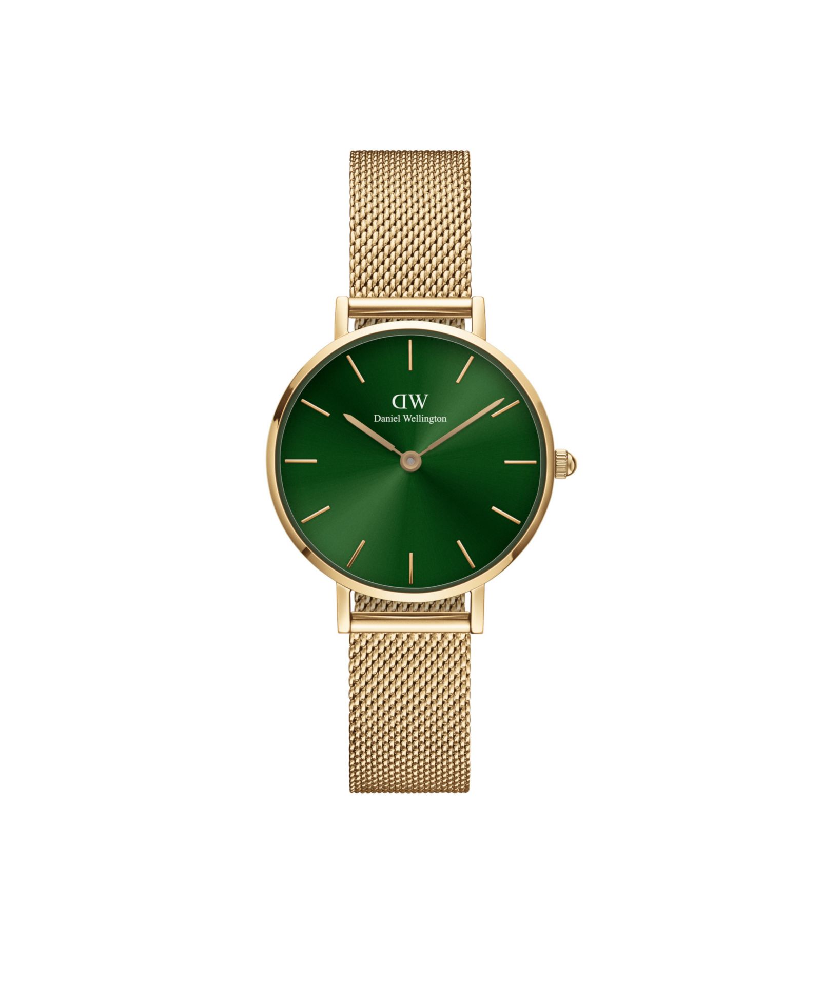 Женские часы Daniel Wellington Petite Emerald из нержавеющей стали с покрытием 23K Gold PVD, 28mm