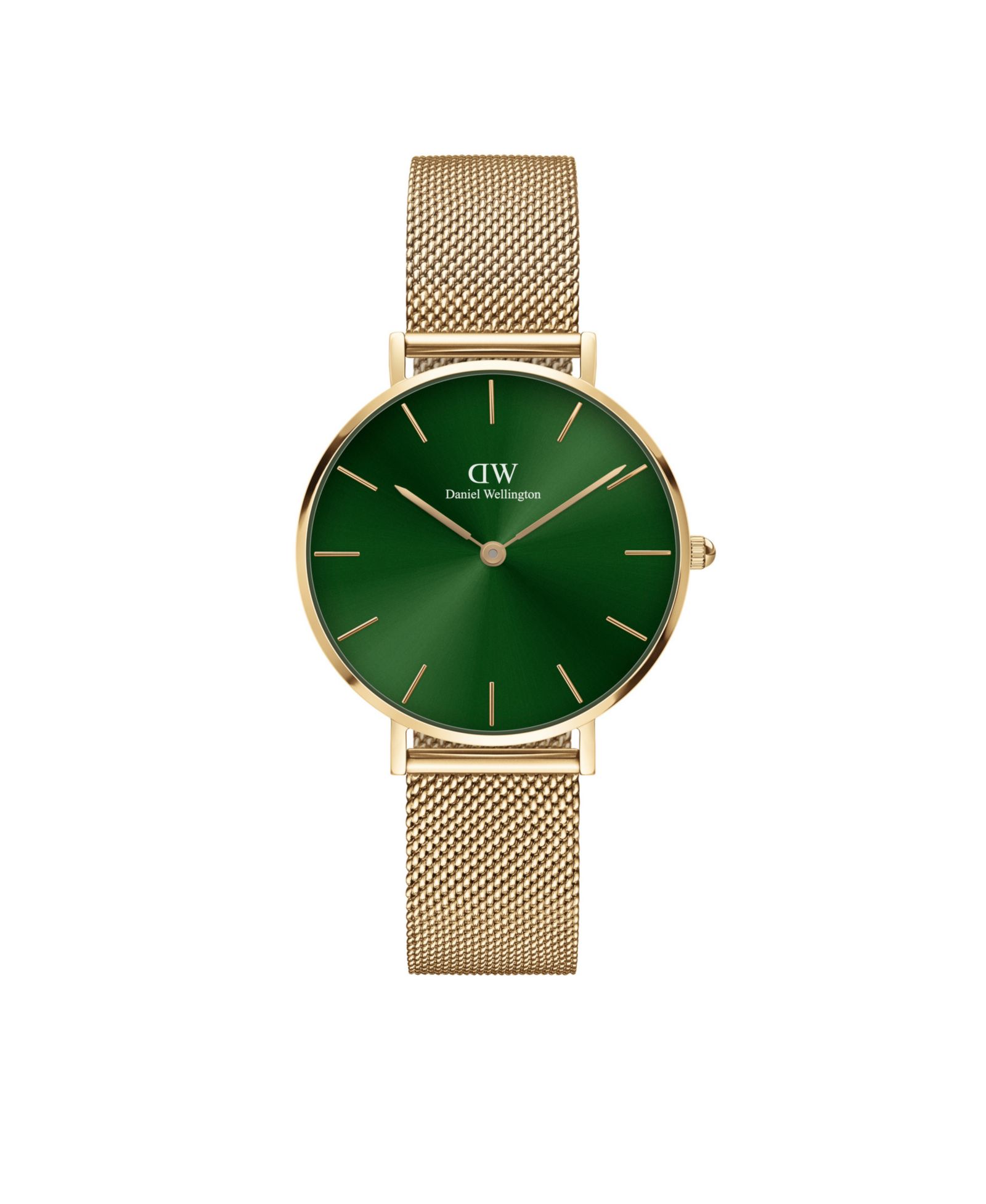 Daniel Wellington Женский Petite Emerald 23K Gold PVD Plated Stainless Steel Watch 32mm