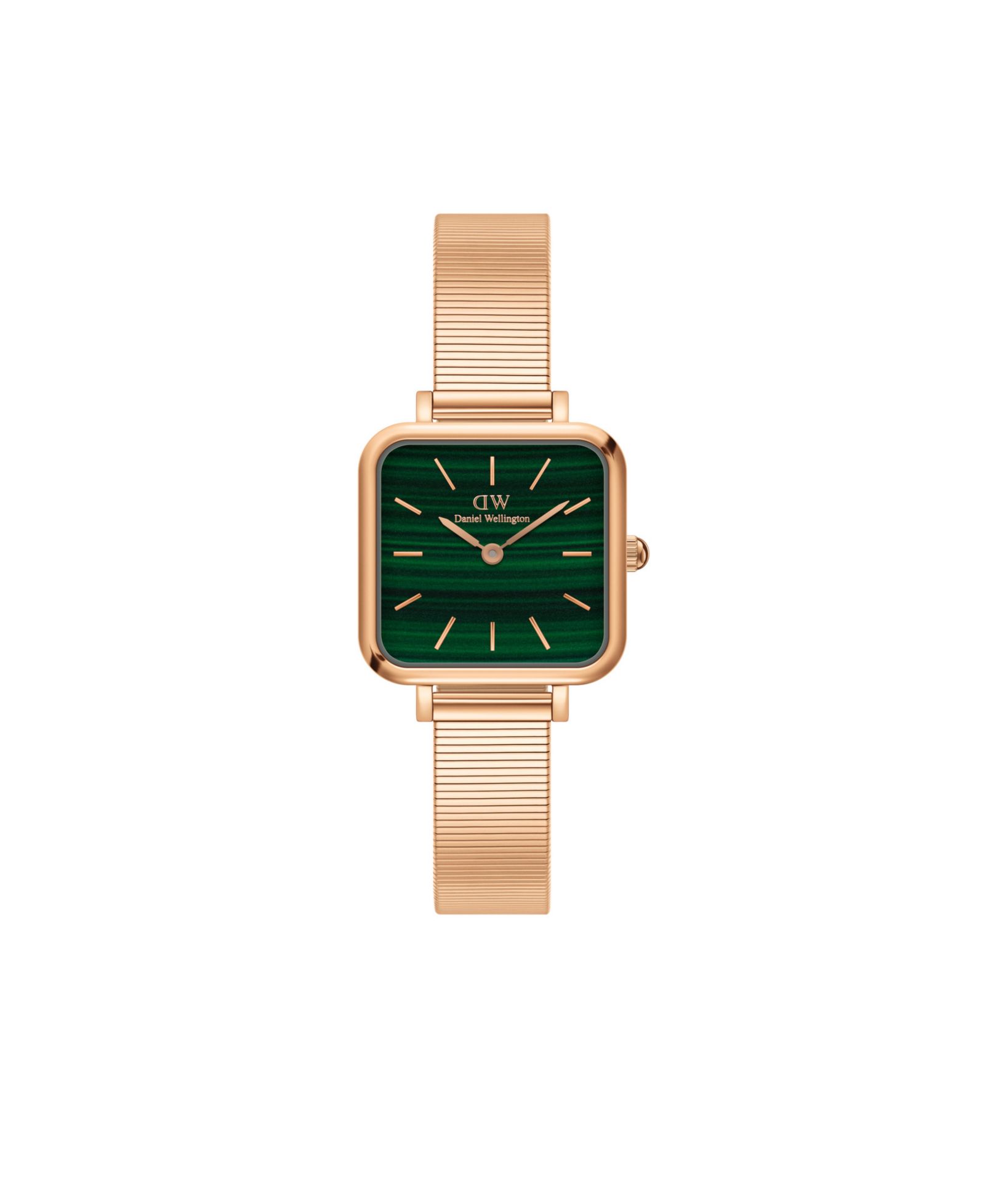 Женские часы Daniel Wellington Quadro Studio 23K Rose Gold PVD Plated Stainless Steel 22 x 22mm