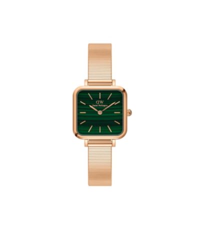Женские часы Daniel Wellington Quadro Studio 23K Rose Gold PVD Plated Stainless Steel 22 x 22mm