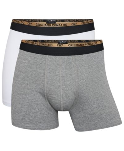 Мужские трусы CR7 Cotton Blend Comfort Waistband Pack of 2