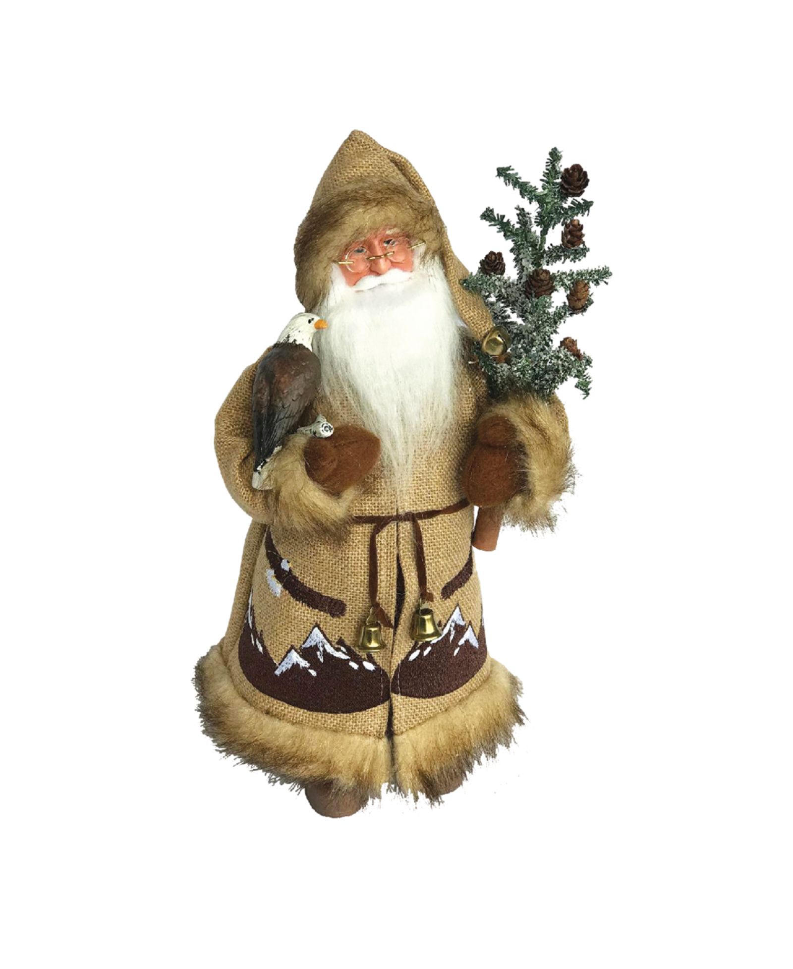 Декоративная фигурка Santa's Workshop Soaring High Santa 15"